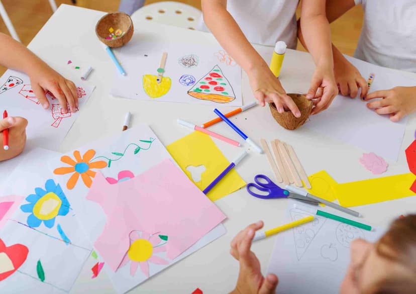 Arts Crafts for kids birthday parties in new york