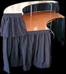 Crescent Riser with Linen Black rental in New York