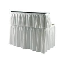 Rectangle Riser with Linen rental in New York