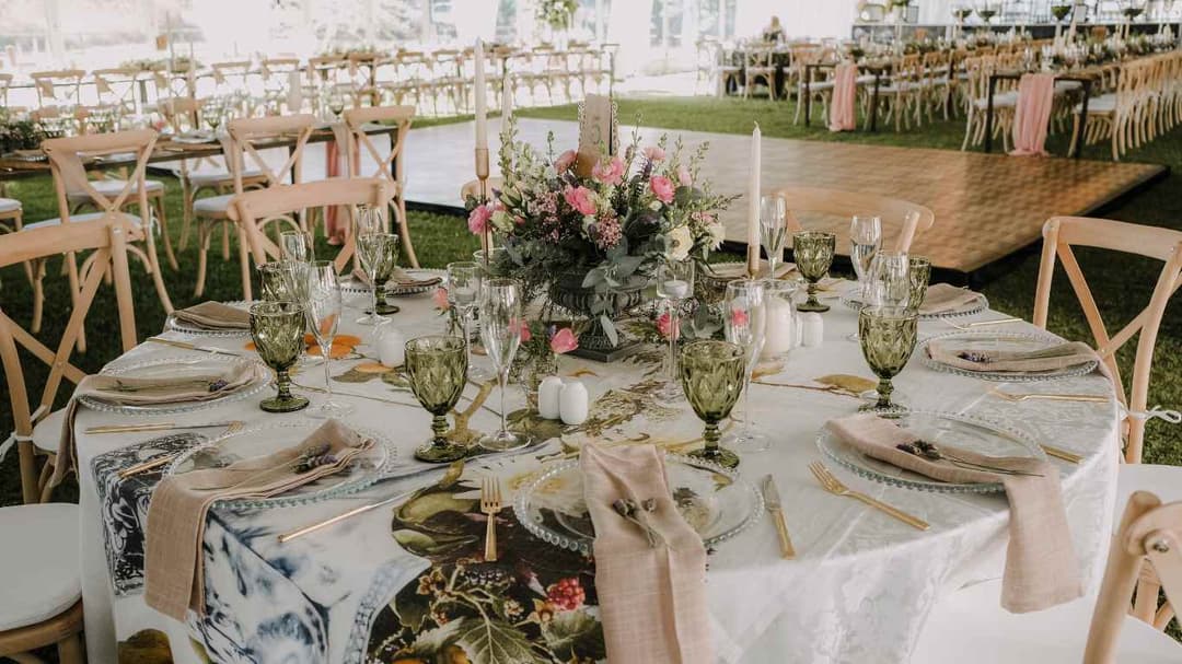 tables rental for weddings and parties in new york