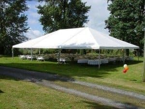 Frame Tent rental in New York